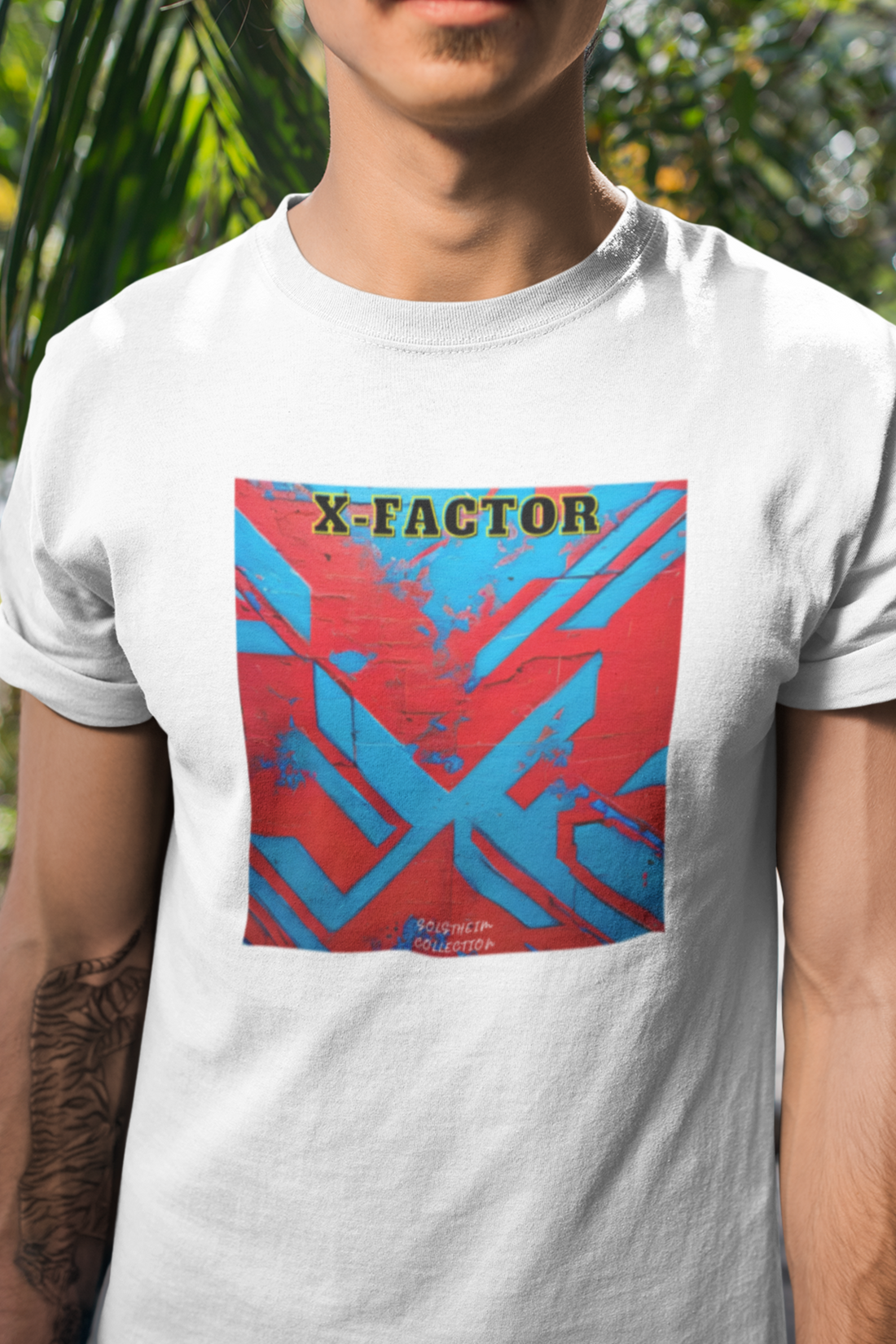 Round Neck Half Sleeves T-Shirt with XFactor