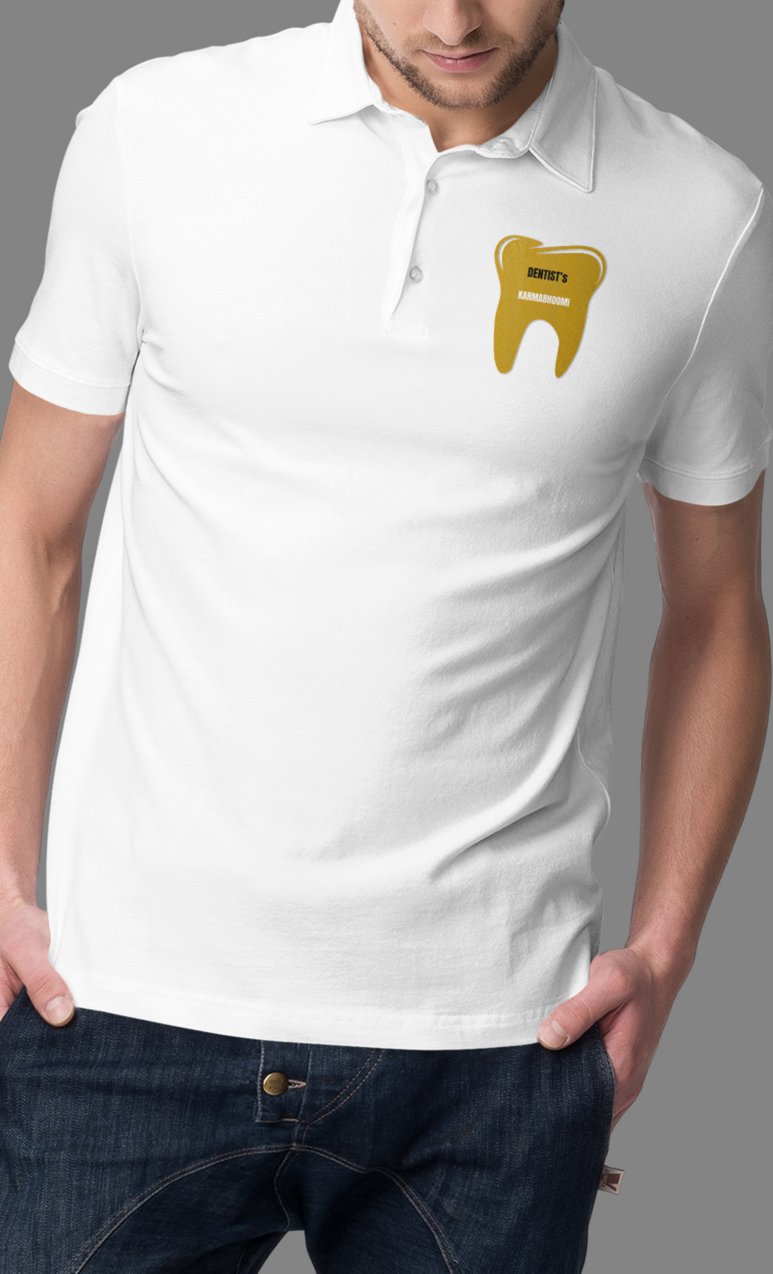 Polo Tshirt with Dentist Karmabhoomi