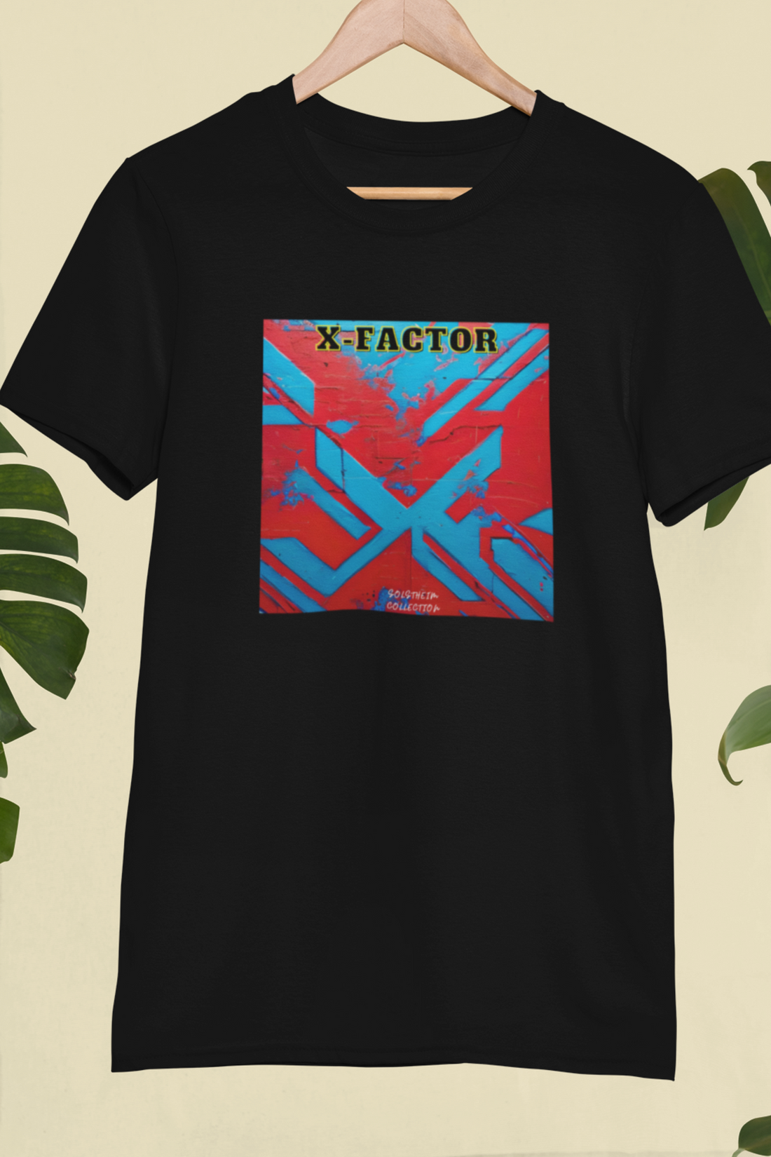 Round Neck Half Sleeves T-Shirt with XFactor