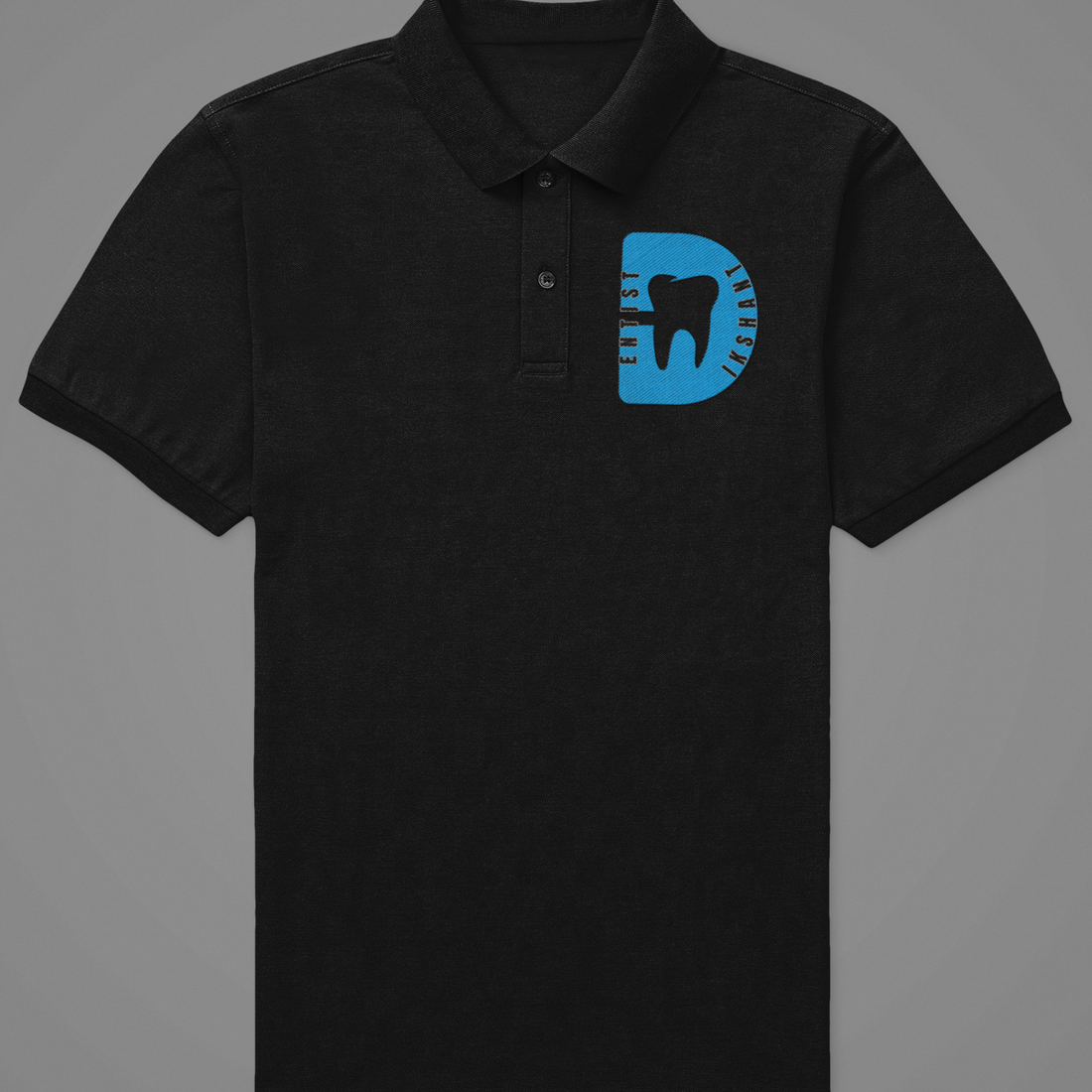 Polo Tshirt with Dentist Diks