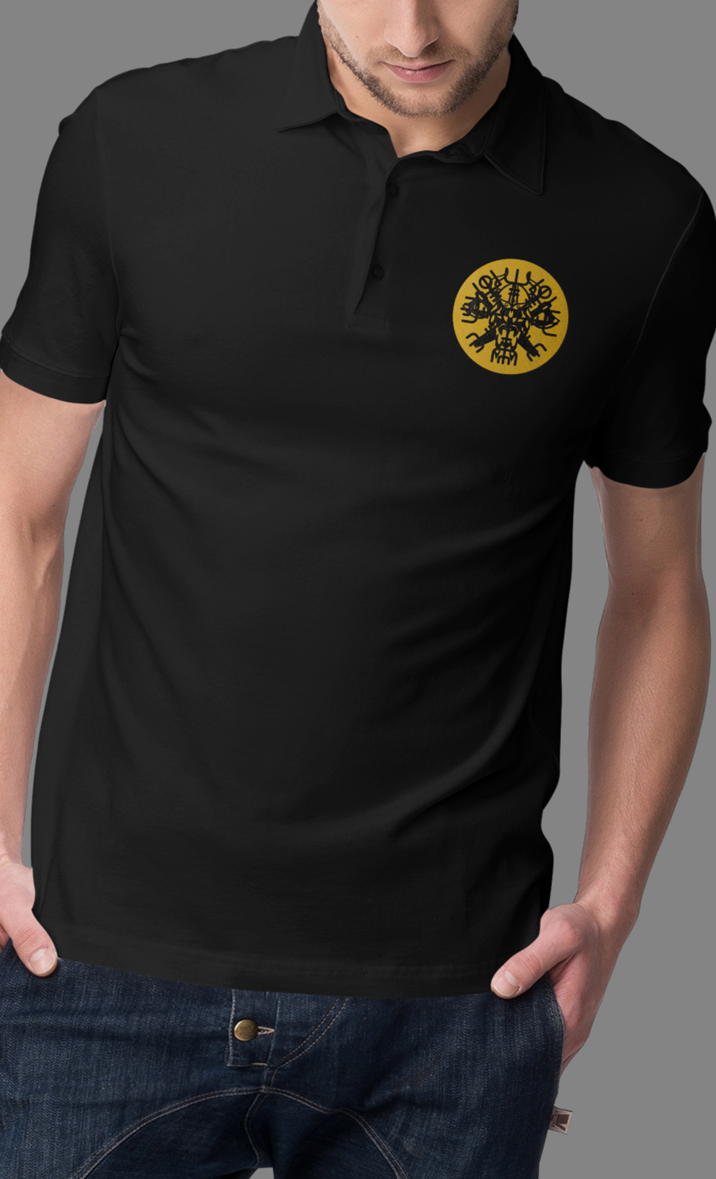 Polo Tshirt with Nordic Men Logo