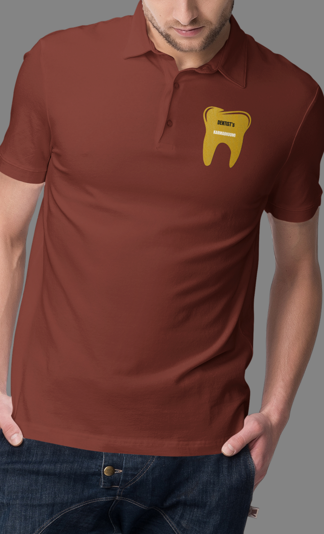 Polo Tshirt with Dentist Karmabhoomi