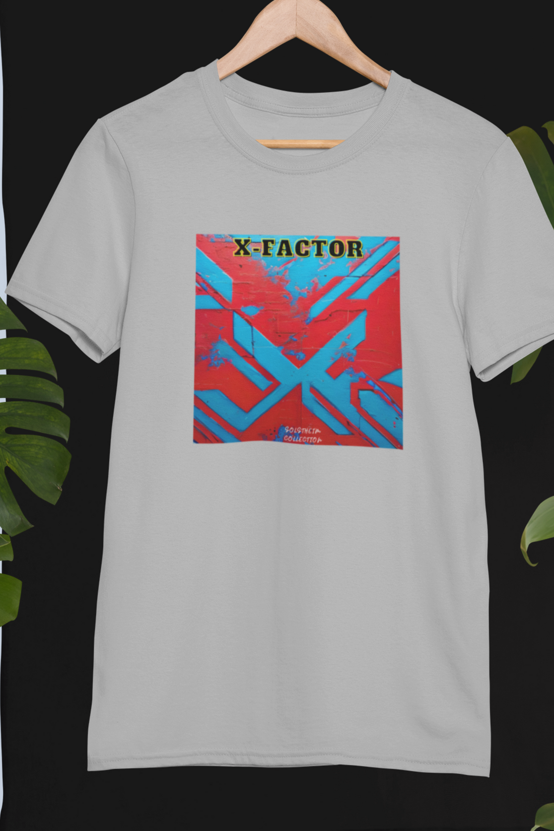 Round Neck Half Sleeves T-Shirt with XFactor