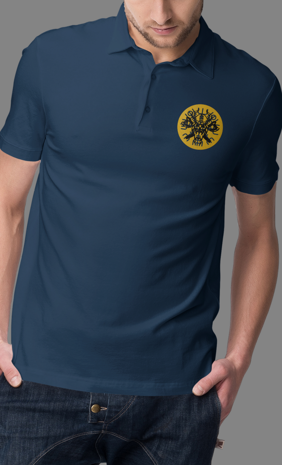 Polo Tshirt with Nordic Men Logo