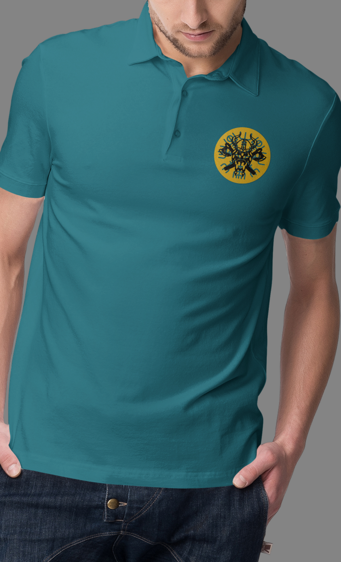 Polo Tshirt with Nordic Men Logo