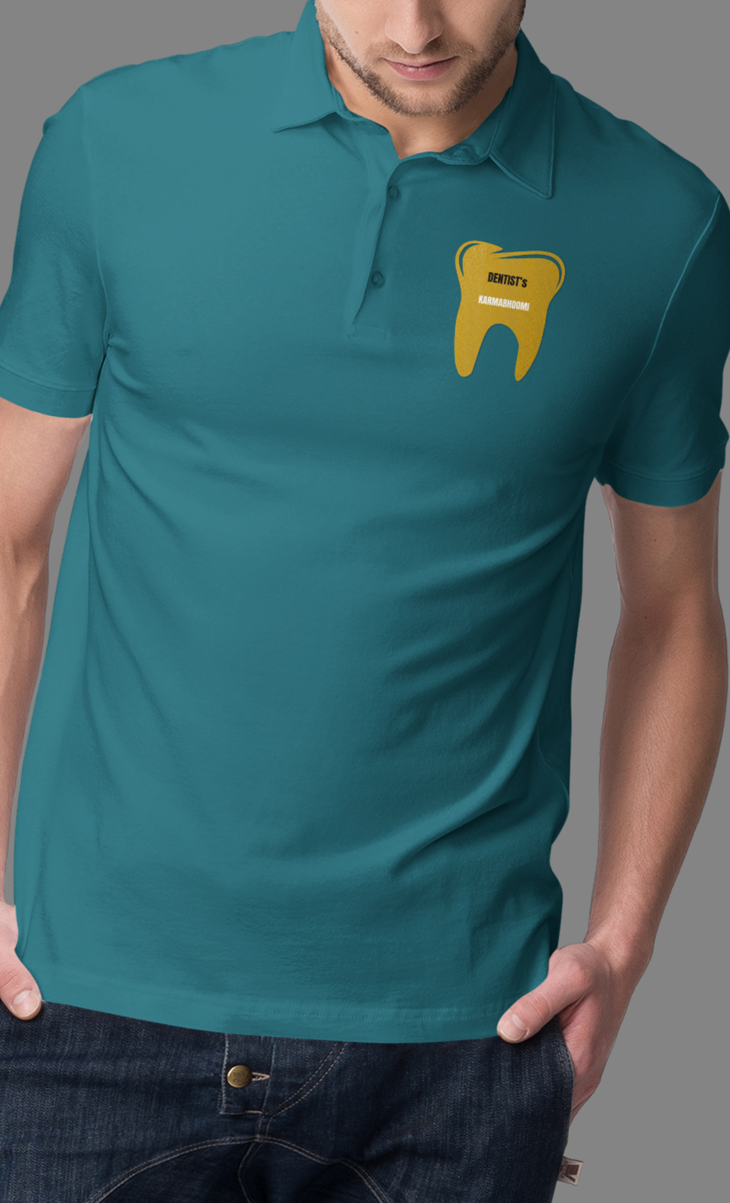 Polo Tshirt with Dentist Karmabhoomi